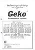 GEKO Bedinungsanleitung Altgeräte (PDF Download)