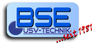 BSE USV-Technik - Notstrom, Bleiakkus, Wechselrichter